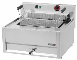 Friteuse cuisine pro profondeur 600 électrique à poser vanne de vidange 16 litres 66 Triphasé 9 kW - Casselin - C6FEV1666 Friteuse cuisine pro profondeur 600 électrique à poser vanne de vidange 16 litres 66 Triphasé 9 kW - Casselin - C6FEV1666