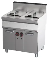 Friteuse cuisine pro profondeur 700 gaz avec soubassement 2x15 litres 80 - Casselin - C7FG15280S Friteuse cuisine pro profondeur 700 gaz avec soubassement 2x15 litres 80 - Casselin - C7FG15280S