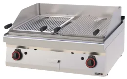 Grill pierre de lave profondeur 700 double 40 gaz - casselin - c7gpld40 - Casselin - C7GPLD40 Grill pierre de lave profondeur 700 double 40 gaz - casselin - c7gpld40 - Casselin - C7GPLD40