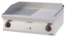 Plaque à snacker pro profondeur 700 Chrome Rainurée Lisse 80 Triphasé 9 kW - Casselin - C7PASCRL80 Plaque à snacker pro profondeur 700 Chrome Rainurée Lisse 80 Triphasé 9 kW - Casselin - C7PASCRL80