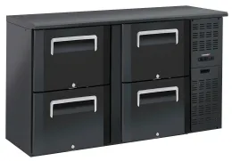 Arrière Bar 2 x 2 tiroirs 242 L - Casselin - CAB22T