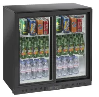 Arrière Bar 2 portes coulissantes 200 L positif - Casselin - CAB2PC Arrière Bar 2 portes coulissantes 200 L positif - Casselin - CAB2PC