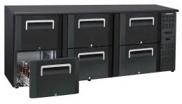 Arrière Bar 3 x 2 tiroirs 410 L - Casselin - CAB32T Arrière Bar 3 x 2 tiroirs 410 L - Casselin - CAB32T