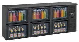Arrière Bar 3 x 2 tiroirs vitrés 485 L - Casselin - CAB32TV Arrière Bar 3 x 2 tiroirs vitrés 485 L - Casselin - CAB32TV