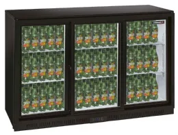 Arrière Bar 3 portes coulissantes 312 L positif - Casselin - CAB3PC