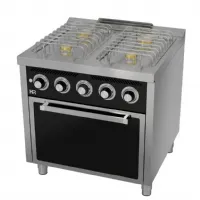 Cuisinière Gaz 4 brûleurs 27 kW à poser - Hr Fainca - CB4F750H Cuisinière Gaz 4 brûleurs 27 kW à poser - Hr Fainca - CB4F750H
