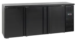 Arrière bar positif 3 portes pleines à fermeture automatique - Tefcold - CBC310