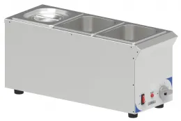 Bains Marie Bain-marie à sauce 3 x GN 1/6 compact - Casselin - CBMS316V Bains Marie Bain-marie à sauce 3 x GN 1/6 compact - Casselin - CBMS316V