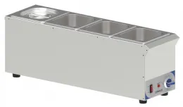 Bains Marie Bain-marie à sauce 4 x GN 1/6 compact - Casselin - CBMS416V Bains Marie Bain-marie à sauce 4 x GN 1/6 compact - Casselin - CBMS416V
