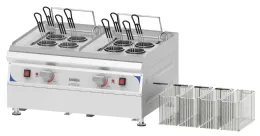 Cuiseur à pâte 2 x 9 litres à poser Monophasé - Casselin - CCAP92 Cuiseur à pâte 2 x 9 litres à poser Monophasé - Casselin - CCAP92