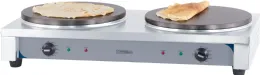 Crêpière double 40cm électrique - Casselin - CCD40E