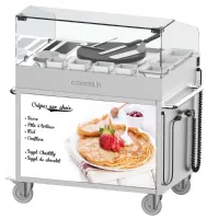 Crêpière Chariot à 40cm encastré Électrique - Casselin - CCHCC40E