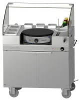 Crêpière Chariot à crêpière 40cm amovible Électrique - Casselin - CCHCR40EA