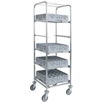Chariot professionnel 5 paniers 500x500 mm - diamond - ccl-5p - Diamond - CCL-5P Chariot professionnel 5 paniers 500x500 mm - diamond - ccl-5p - Diamond - CCL-5P
