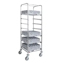 Chariot professionnel 7 paniers 500x500 mm - diamond - ccl-7g - Diamond - CCL-7G Chariot professionnel 7 paniers 500x500 mm - diamond - ccl-7g - Diamond - CCL-7G
