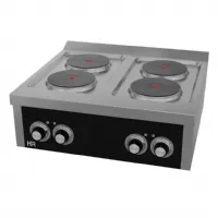 Cuisinière 4 feux Triphasé 10,4 kW - Hr Fainca - CE4P750S Cuisinière 4 feux Triphasé 10,4 kW - Hr Fainca - CE4P750S