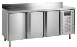 Congélateur de comptoir GN1/1 - 3 portes inox 402 L -20 à -10 °C - Tefcold - CF7310 Congélateur de comptoir GN1/1 - 3 portes inox 402 L -20 à -10 °C - Tefcold - CF7310