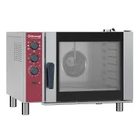 Four à convection professionnel triphasé GN 1/1 commandes mécaniques humidificateur automatique 860x746x633 mm - Diamond - CFE61/N Four à convection professionnel triphasé GN 1/1 commandes mécaniques humidificateur automatique 860x746x633 mm - Diamond - CFE61/N