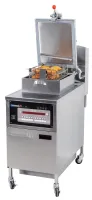 Friteuse professionnelle sur coffre électrique à pression avec filtration 25 litres - casselin - cfepf25 - Casselin - CFEPF25