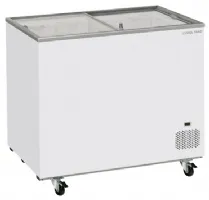 Congélateur coffre couvercle vitré coulissant 300 L - Coolhead - CFG 308 Congélateur coffre couvercle vitré coulissant 300 L - Coolhead - CFG 308