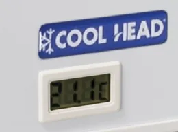Photo 3 - Congélateur coffre couvercle vitré coulissant 400 l - coolhead - cfg 408 - Cool head italie - CFG 408