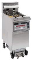 Friteuse professionnelle sur coffre électrique avec filtration 22 litres 17kw - casselin - cfpf22 - Casselin - CFPF22