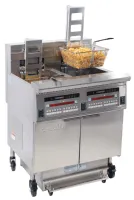 Friteuse professionnelle sur coffre électrique relevage automatique et filtration 2 x 22 litres 17+17k - casselin - cfpraf222 - Casselin - CFPRAF222 Friteuse professionnelle sur coffre électrique relevage automatique et filtration 2 x 22 litres 17+17k - casselin - cfpraf222 - Casselin - CFPRAF222