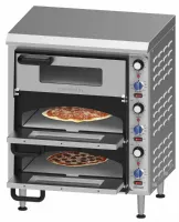 Petit four à pizza pro électrique 3 chambres 35 cm - Casselin - CFRPE335 Petit four à pizza pro électrique 3 chambres 35 cm - Casselin - CFRPE335