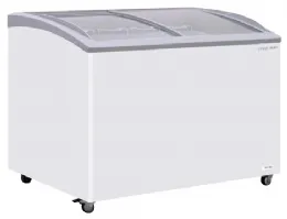 Congélateur coffre couvercle vitré coulissant 370 L - Coolhead - CG 409A Congélateur coffre couvercle vitré coulissant 370 L - Coolhead - CG 409A