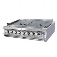 Grill pierre de lave profondeur 900 Gaz 1200x900x280 mm - Afi-Collin-Lucy - CG9PG120 Grill pierre de lave profondeur 900 Gaz 1200x900x280 mm - Afi-Collin-Lucy - CG9PG120