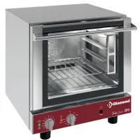 Four à convection professionnel monophasé gn 2/3 commandes mécaniques humidificateur manuel - diamond promo - cge23-l - Diamond promo - CGE23-L
