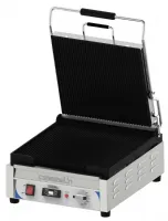 Paninis Grill XL Premium Rainurée - Rainurée avec minuteur - Casselin - CGPRRXLPT