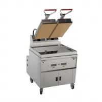 Clam grill steak avec presse double plaque chrome 700x600 mm - mirror - clam20 - Mirror - CLAM20 Clam grill steak avec presse double plaque chrome 700x600 mm - mirror - clam20 - Mirror - CLAM20