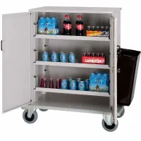 Chariot fermé pour remplissage minibars 1000x640x1250 mm - diamond - cmb/2 - Diamond - CMB/2 Chariot fermé pour remplissage minibars 1000x640x1250 mm - diamond - cmb/2 - Diamond - CMB/2