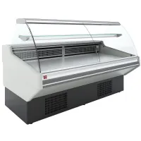 Comptoir réfrigéré professionnel avec réserve, vitre bombée, 1300 mm, positif - diamond promo - cmn13-s3 - Diamond promo - CMN13-S3 Comptoir réfrigéré professionnel avec réserve, vitre bombée, 1300 mm, positif - diamond promo - cmn13-s3 - Diamond promo - CMN13-S3