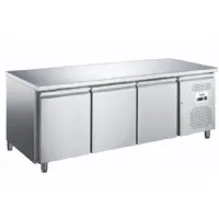 Table réfrigérée inox positive 3 portes - 1795x700x850 mm - Mec europe - CNTC3TN
