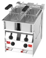 Friteuse turbo encastrable professionnelle à poser 400x600x445 mm 2 x 7-8 litres 18 kw - valentine - core2200te - Valentine - CORE2200TE Friteuse turbo encastrable professionnelle à poser 400x600x445 mm 2 x 7-8 litres 18 kw - valentine - core2200te - Valentine - CORE2200TE