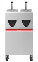 Friteuse électrique professionnelle 2 cuves de 9-10 litres triphasée - valentine - core2525 - Valentine - CORE2525