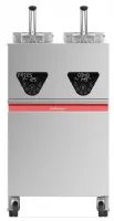 Friteuse professionnelle turbo triphasé 2 cuves 10 litres 2 paniers - valentine - cores2525t - Valentine - CORES2525T