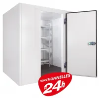 Chambre froide complète avec groupe positive isolation 60 mm 2020x2020 mm - furnotel - cp164 - Furnotel - CP164