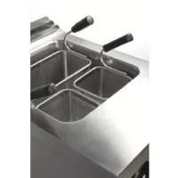 Photo 2 - Cuiseur à pâte pro profondeur 600 monophasé 1 cuve 25 l 6000 kw - hr fainca - cpe25l600e - Hr fainca - CPE25L600E