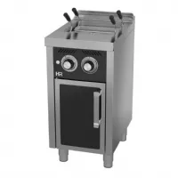 Cuiseur à pâte pro profondeur 600 Gaz 1 cuve 25 L 9600 kW - Hr Fainca - CPG25L600E