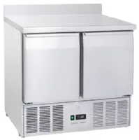 Saladette réfrigérée 2 portes pleines couvercle inox +0/+8°C - Coolhead - CRA 90A