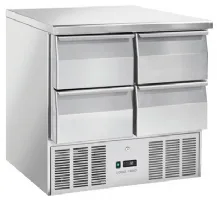 Saladette réfrigérée positive 4 tiroirs couvercle inox 214 l - coolhead - crd 94a - Cool Head Italie - CRD 94A Saladette réfrigérée positive 4 tiroirs couvercle inox 214 l - coolhead - crd 94a - Cool Head Italie - CRD 94A