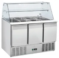 Saladette réfrigérée +0/+8°C - Coolhead - CRQ 93A