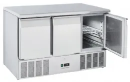 Saladette réfrigérée 3 portes pleines couvercle inox +0/+8°C - Coolhead - CRX 93A Saladette réfrigérée 3 portes pleines couvercle inox +0/+8°C - Coolhead - CRX 93A