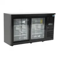 Arrière Bar 350 L positif 2 portes coulissantes - Polar - CS102 Arrière Bar 350 L positif 2 portes coulissantes - Polar - CS102