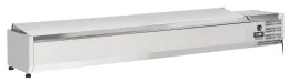Saladette à Poser 10 x GN 1/4 avec couvercle - Casselin - CSAP1014C Saladette à Poser 10 x GN 1/4 avec couvercle - Casselin - CSAP1014C