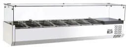 Saladette à Poser 7x GN 1/4 - Casselin - CSAP714 Saladette à Poser 7x GN 1/4 - Casselin - CSAP714