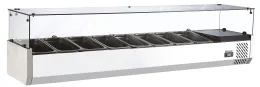 Saladette à Poser 8x GN 1/3 - Casselin - CSAP813 Saladette à Poser 8x GN 1/3 - Casselin - CSAP813